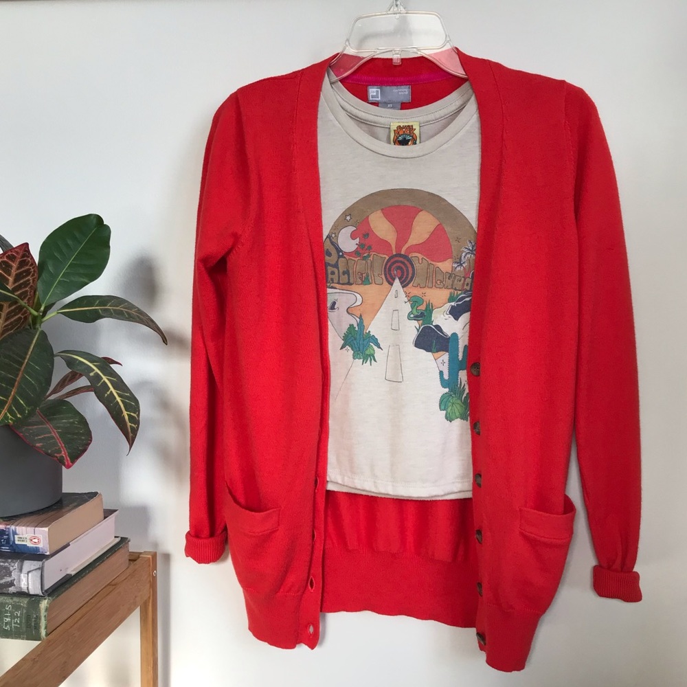 Cashmere blend cardigan